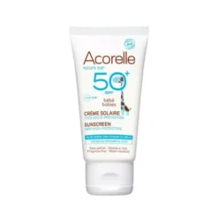 Acorelle Crème solaire bio bébé SPF50 - 50 ml