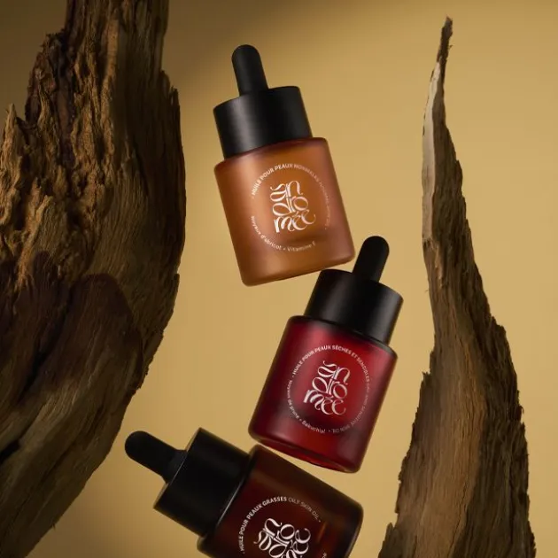 Andromée Huile pour peaux normales Abricot + Vitamine E - 30ml