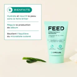 Circles Crème hydratante équilibrante Feed - 40 ml