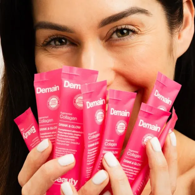 Demain Beauty Complément alimentaire collagène Drink & Glow