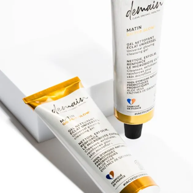 Demain Beauty Gel nettoyant exfoliant Go For Glow - 100 ml