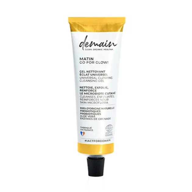 Demain Beauty Gel nettoyant exfoliant Go For Glow - 100 ml