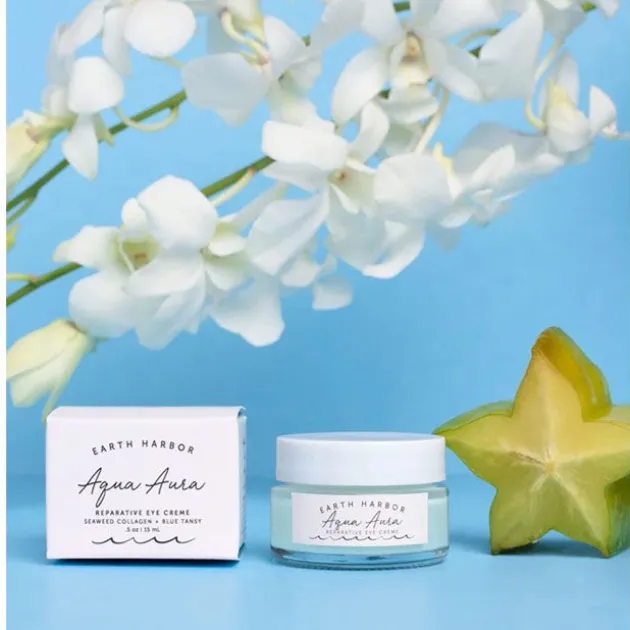 Earth Harbor Crème contour des yeux réparatrice Aqua Aura - 15 ml