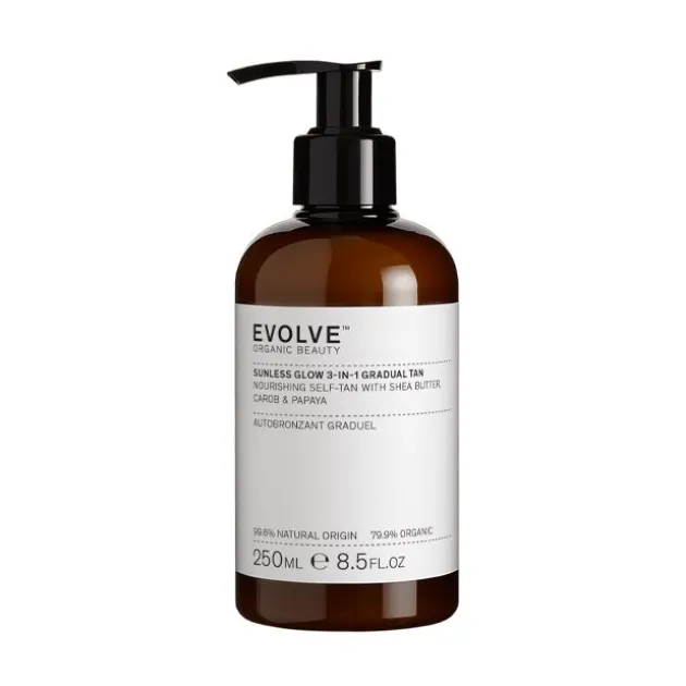 Evolve Beauty Autobronzant progressif Sunless Glow 3-en-1 - 250 ml