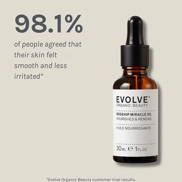 Evolve Beauty Huile Miracle à la rose musquée - 30 ml