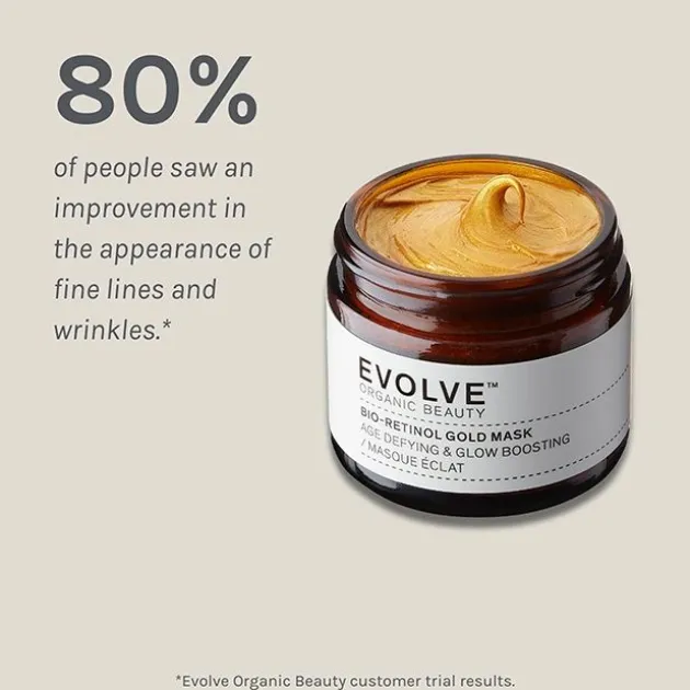 Evolve Beauty Masque Gold au Bio-Retinol - 60ml