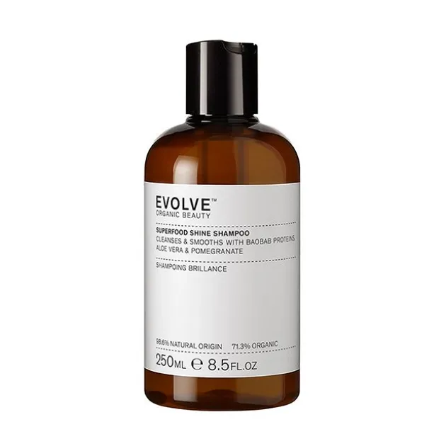 Evolve Beauty Shampoing Bio Brillance Baobab et Grenade - 250 ml
