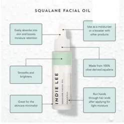 Indie Lee Huile visage au squalane - 30 ml
