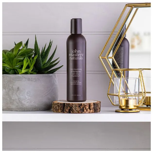 John Masters Organics Shampoing quotidien nourrissant aux agrumes & géranium - 236 ml
