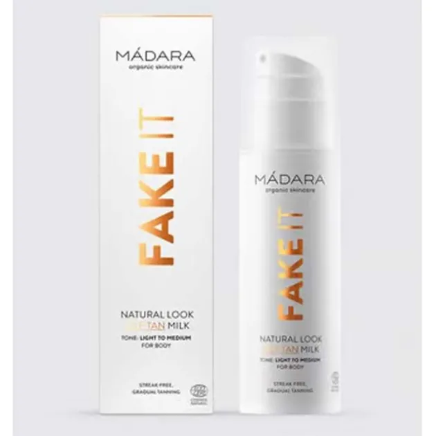 Madara Cosmétiques Lait autobronzant effet naturel Fake It - 150ml