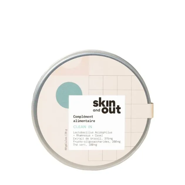 Skin & Out Complément alimentaire nettoyant Clean In - 30 g