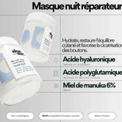 Skin & Out Masque nuit réparateur Cica Out - 60 ml