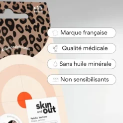 Skin & Out Patchs boutons léopard X15