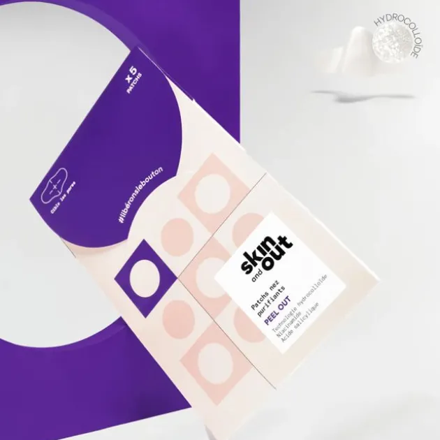 Skin & Out Patchs nez purifiants Peel Out x5