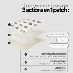 Skin & Out Patchs XL boutons hydrocolloïde Clear Out x8