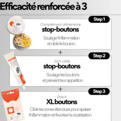 Skin & Out Patchs XL boutons hydrocolloïde Clear Out x8