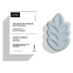 Umaï Mousse de rasage nettoyante - 75 g