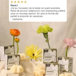 Umaï Shampoing solide Rhubarbe & Sésame - 50 g