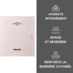 Whamisa Masque visage Hydrogel aux fleurs bio fermentées - 33 g